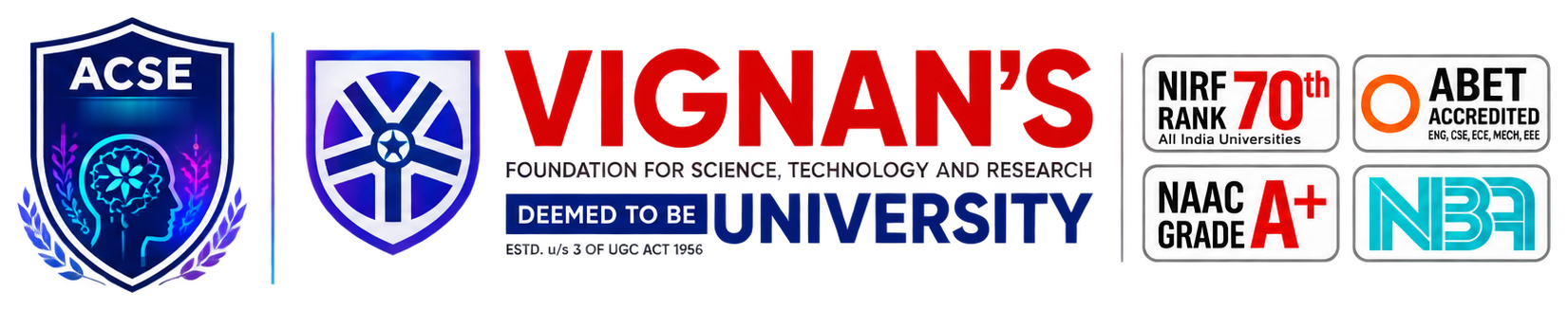 ACSE and Vignan's University